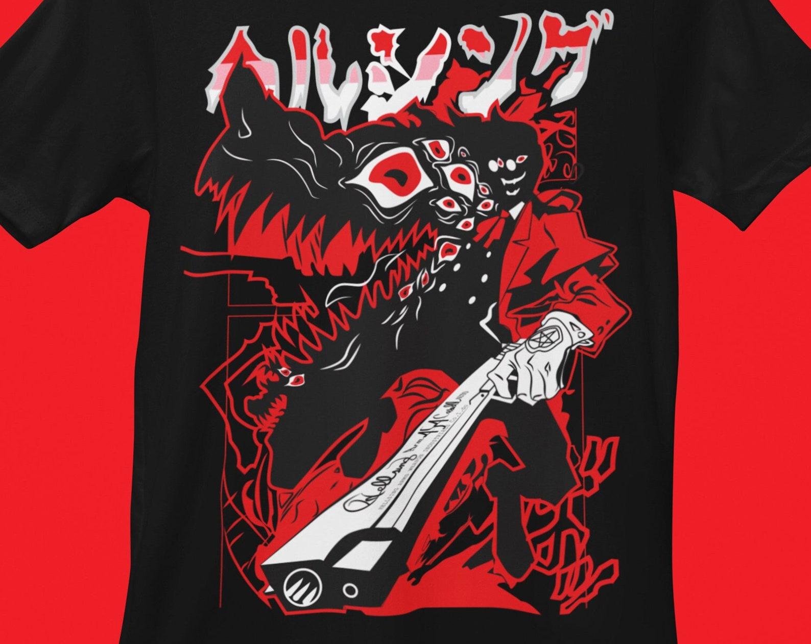 Anime Hellsing T-Shirt: Japanese Anime Vampire Unisex Shirt S