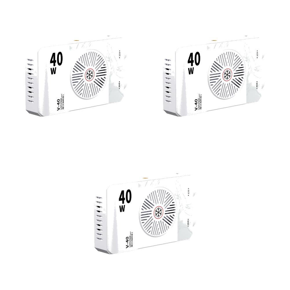 5-1PCS 40W LED Camera Light 2800K-9000K Handheld Fill Light 4400mAh Portable Rechargeable Photography Lighting Video Light