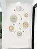 3D Fish Living Room Foyer Background Wall Decoration Metal Wall Decoration Pendant Copper Carp Treasure Pot Art Home Decoration