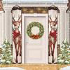 Christmas Hanging Door Banner Merry Christmas Decoration for Home 2025 Xmas Door Decor Navidad Notal Noel Ornament New Year 2026