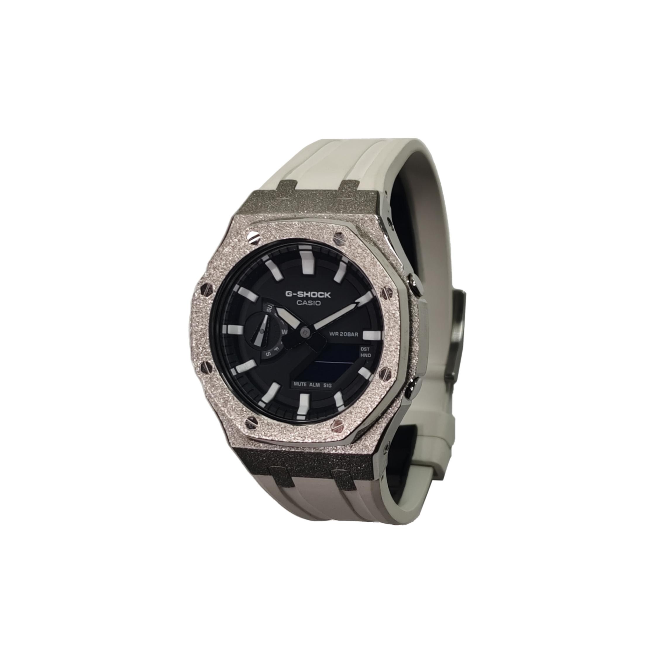 

CASIO Custom Collection Quartz Movement Watch Men s Watches Black Dial GA-2100SKE-7A(Watch3--)