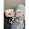 INS Fresh Oil Painting Cherry for Apple Bluetooth Wireless AirPods Pro2 Generation Protective Case 3 Generation 4 Generation Earphone Case