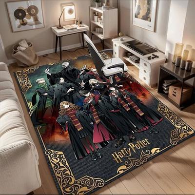"Harry Potter Anime Poster: Hogwarts Adventure"Office Mat Home Decor Office Rugs LB156