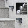 Solar Fence Light Outdoor Waterproof Wall Lamps Garden Energy Light Festoon Decoration LED for Garden Step Patio Stairs 1-12PCS