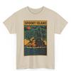 Spooky Island T-Shirt: Retro Comic Book Style Haunted Tee