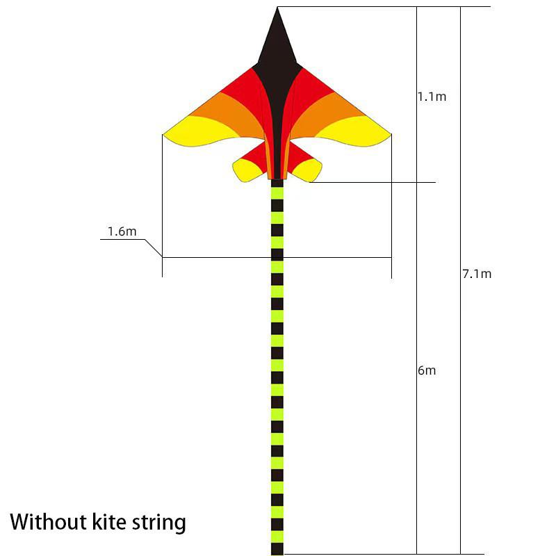 Вэйфан Оптовая продажа воздушных змеев Степной самолет Воздушный змей Детский Для начинающих Легкий ветер Легкий полет Взрослый Воздушный змей Оптовая продажа с лотка Style B