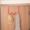 Creative Colorful Wave Wall Hooks Wall Mounted Moisture-proof Door Back Clothes Hook Space Saving Decorative Coat Hooks Entryway