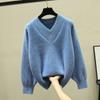 Women Pullovers Sweater Female Knitted Jumper Loose Korean Style  Autumn Winter Elegant Ladies Sweaters Warm Tops