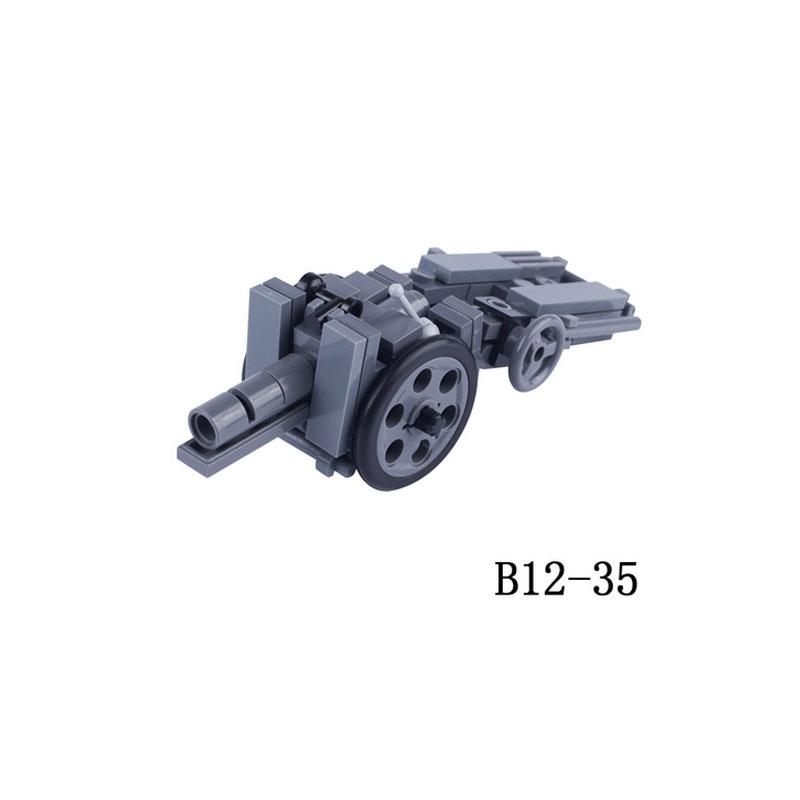MOC Military Building Block Set Weapons War Army Accessories Soviet Army Characters Cannon Carts Launchers Tents Block Bricks Gift Presents Toy