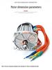 Reinkupfer 2200W Hochleistungs-Elektrodreiradmotor: 60V/72V DC Bürstenlos mit Basis