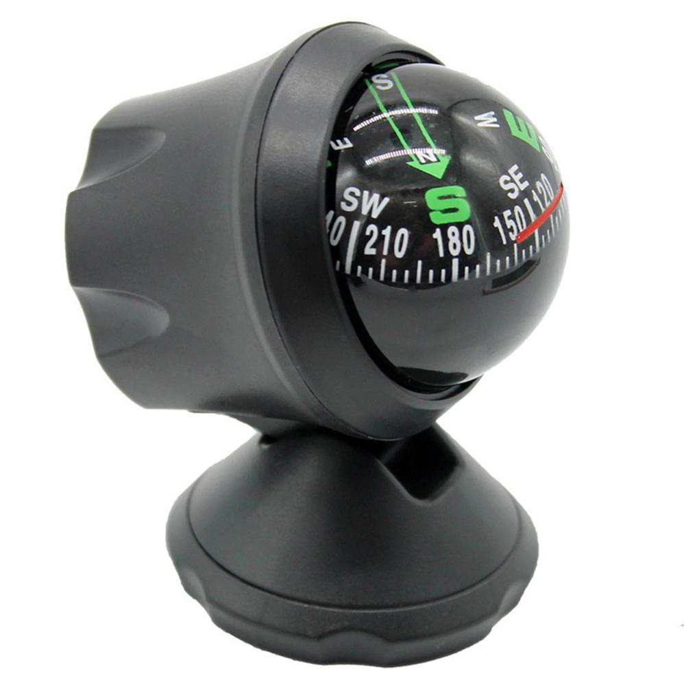Car Compass Pocket Mini Ball Dashboard Car Mount Navigation Outdoor Compass
