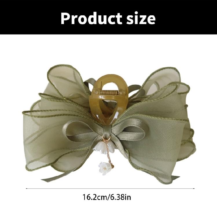 Hair Claw Clip Princess Elegant Catch Barrettes Hair Claw Clip Ornamentation