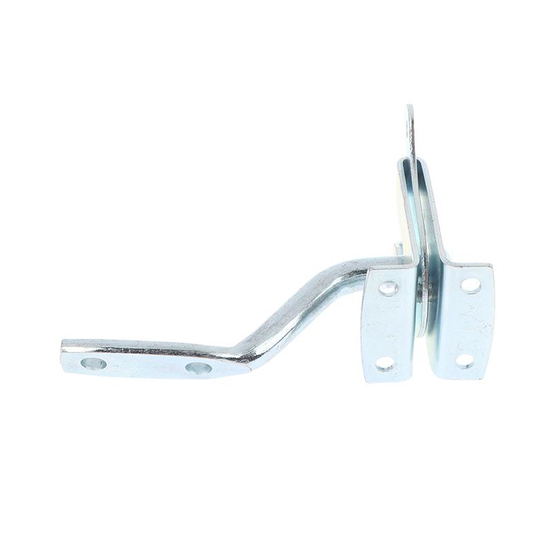 Self-Locking Gate Latch Carbon Steel Post Mounted Fence Gate Latch Heavy Duty Automatic Gravity Latch Self Locking Fence
