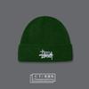 Knitted Hat Men's Winter Trendy Brand Big Head Circumference Bag Head Cold Hat Versatile Warm Letter Embroidery Wool Hat Women
