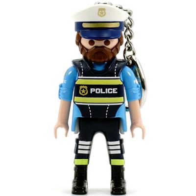 Playmobil Keychain Figure Police 70648, 1 Korean Toy