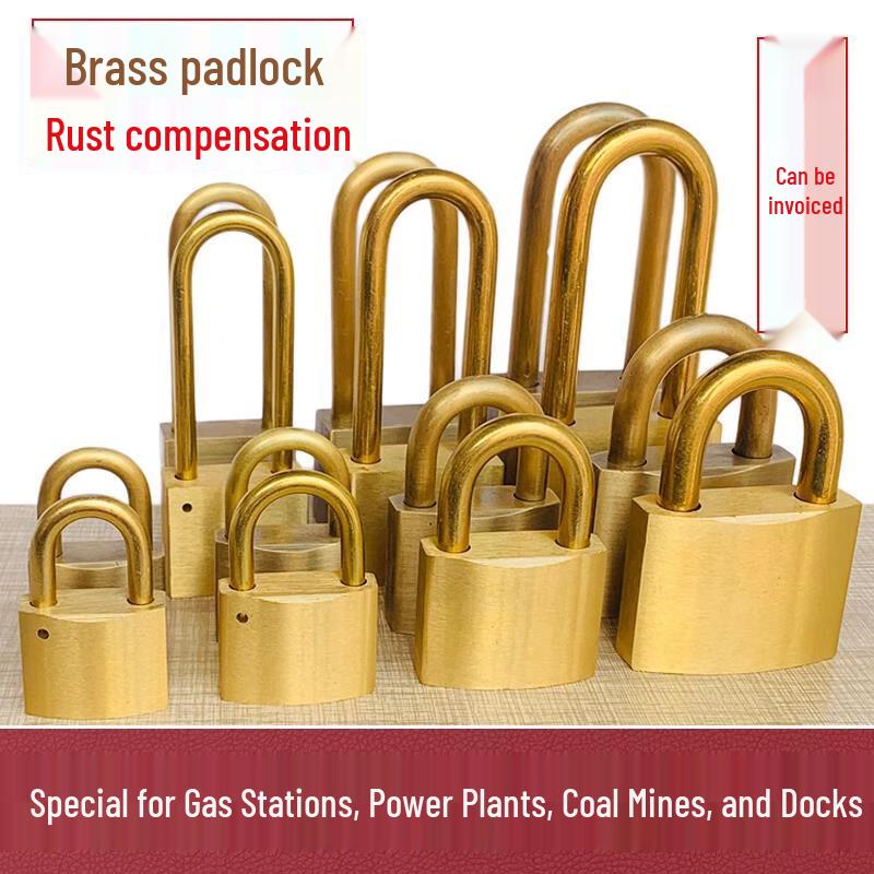 Honggong Industrial Copper Padlock