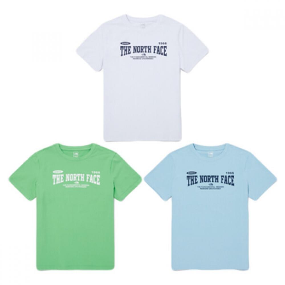 

North Space Kids Ice Day Short Sleeve Round Tee sky blue/150