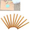 10Pcs Sealing Wax Stick Cylinder Metallic Golden Envelope Invitation Seal Stamp Accessories