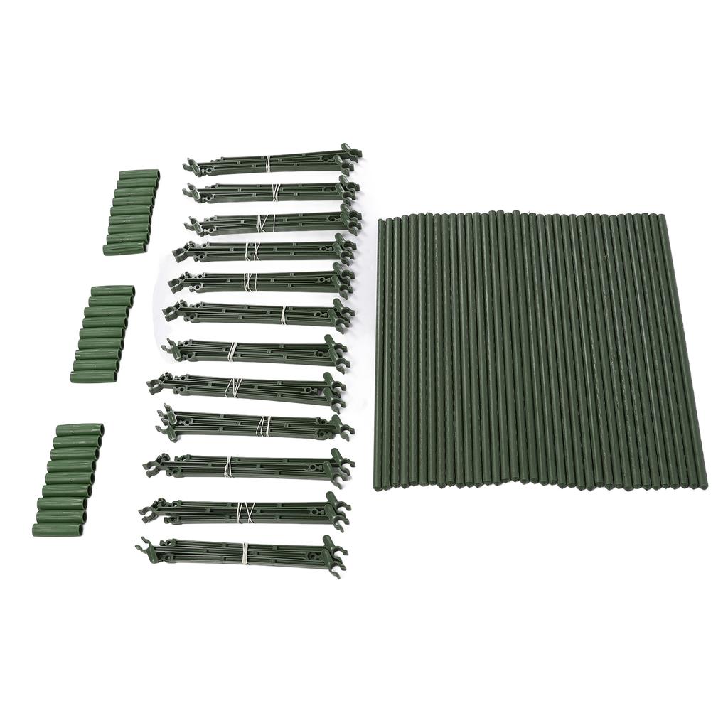 3Pcs Tomato Cage Triangular Heavy Duty Tomatoes Plant Stakes Support Cages Trellis for Garden and