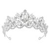 Elegant Bridal Princess Crown Luxury Rhinestone Diadem Women Hair Hoop  Wedding Hair Accessories