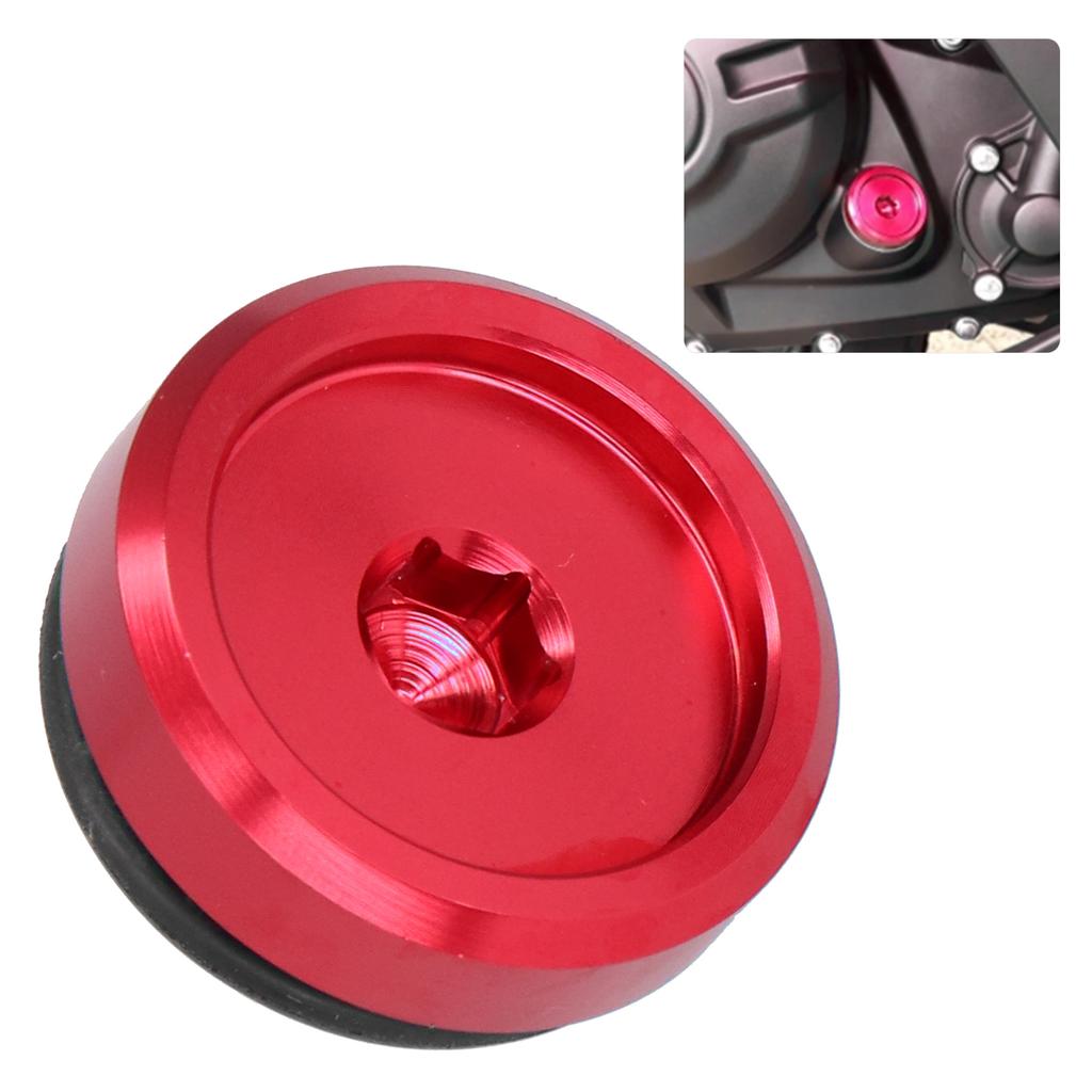 Oil Filler Cover Screw Motorbike Accessory Upgrade Parts Fit for YZFR6S 20062010(Red )