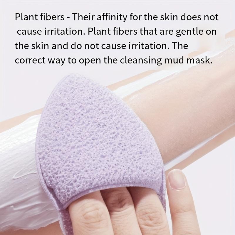 1 Stück Tiefenreinigungs-Gesichtsschwamm - Sanfter Make-up-Entferner, Weiches, ungiftiges Gesichtsreinigungs-Pad für alle hellbeigen Hauttypen