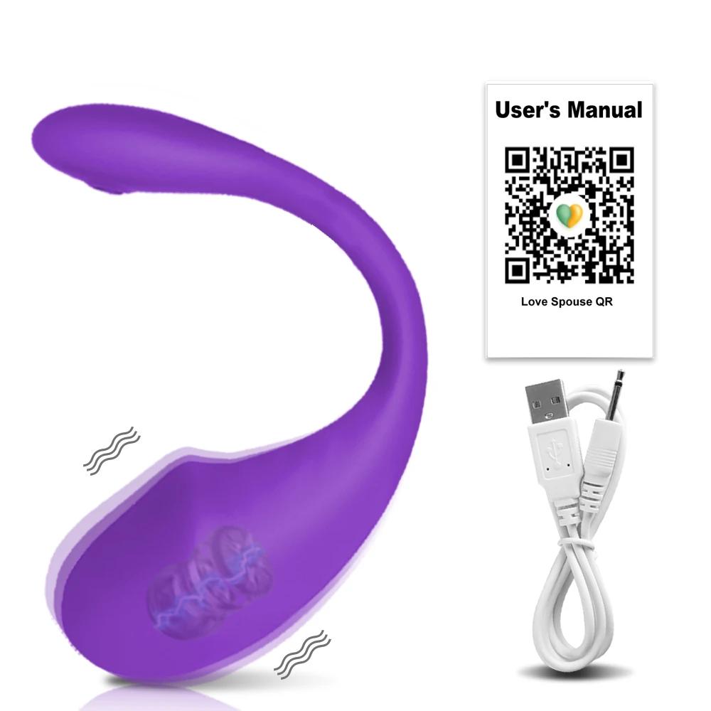 APP Vibrator Sex Toys for Women Vagina Clitoris Stimulate U Type Vibrator G-Spot Massage Female Masturbator Adults Goods