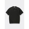 Customellow Black Texture Knit Sweater C9wam26411bkx