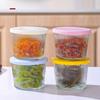 1/4Pcs 200Ml Glass Storage Jars Transparent Thicken Glass Storage Containers Multifunction Fresh-Keeping Mini Clear Jars Kitchen