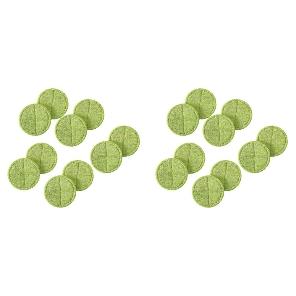 ABGE-20 Pcs Replacement Pad For Cordless Electric Rotary Mop Sweeper Wireless Electric Rotary Mop Replacement Scrubber Pad