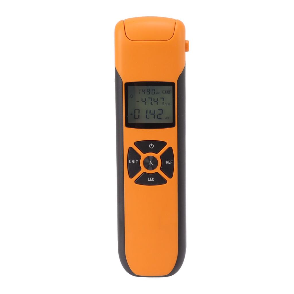 Mini Optical Power Meter High Accuracy Rechargeable Portable Fiber Optic Tester for Industry