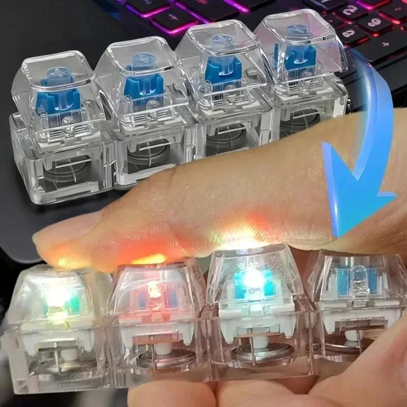 Backlit Keyboard, Stress Relief, Clickable Led Buttons, Anxiety-Relieving Fidget Toy, Desktop Accessory