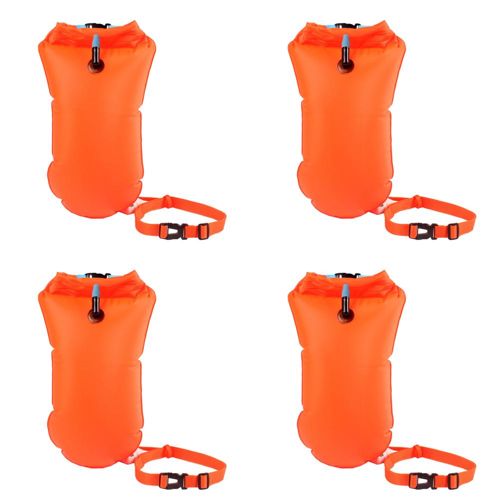 

Открытый спасательный круг для плавания водонепроницаемый поплавок сумка для рафтинга (оранжевый)