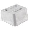 Anode 3586461 Pure Aluminum Alloy Outboard Replacement Accessory 10mm Screw Mounting Hole