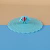 Suction Cup Cover Heat-resistant Silicone Sealed Lids Cartoon Food-grade Cute Funny Peculiar for Outdoor Camping Travelling