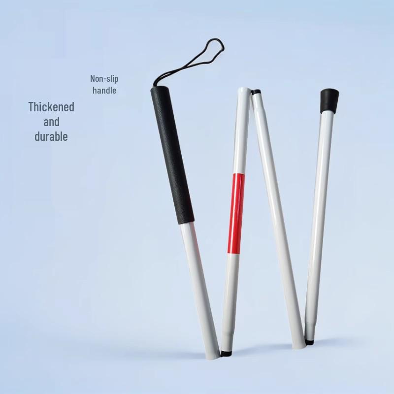 Легкая складная трость из алюминиевого сплава для слабовидящих