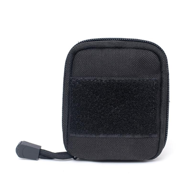 Compact Foldable Bottle Holder Case Storage Bag With Elastic Strap Detailing For Secure Belt