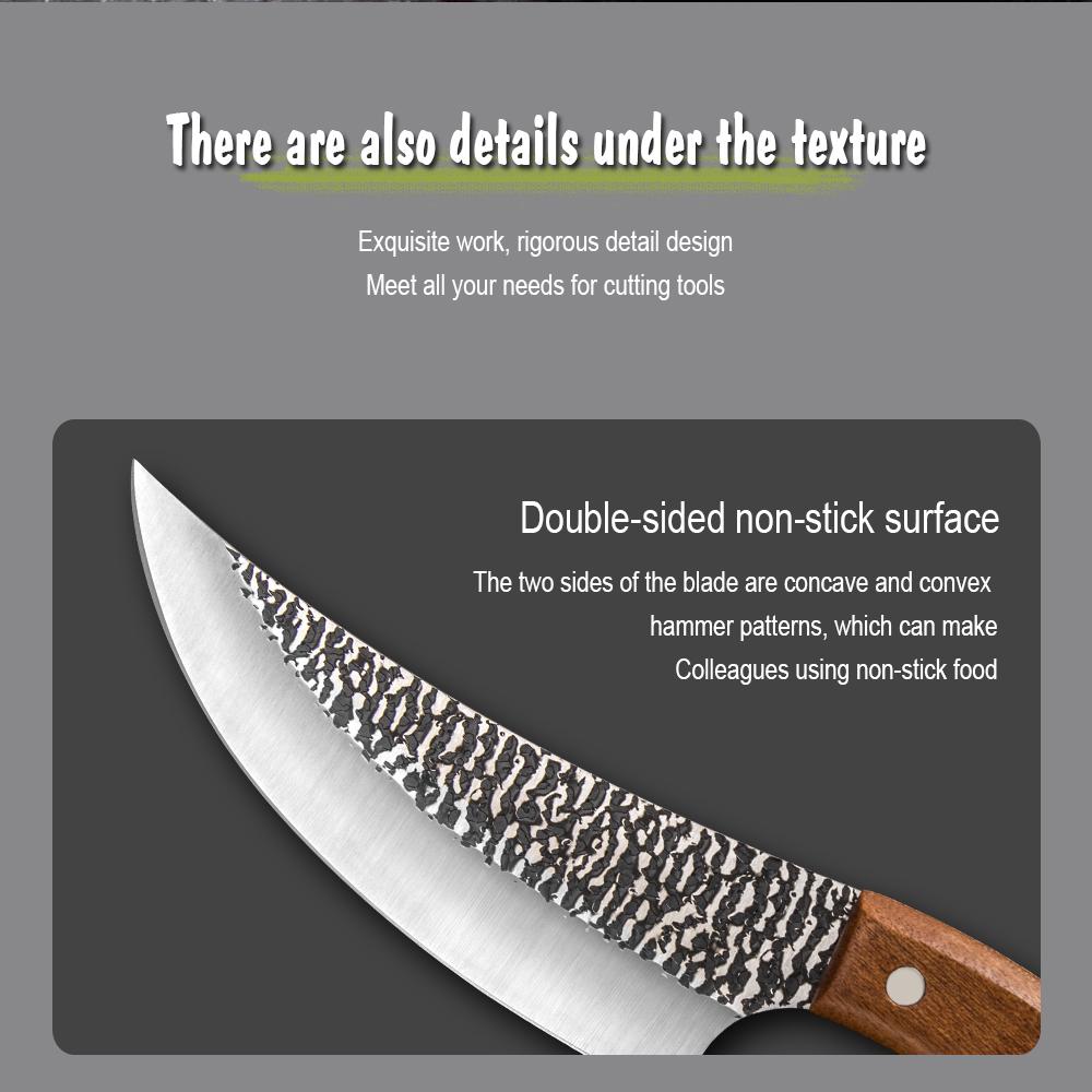 3 Types Stainless Steel Kitchen Deboning Knife Slicing Knife Butcher Knife Kitchen Tool