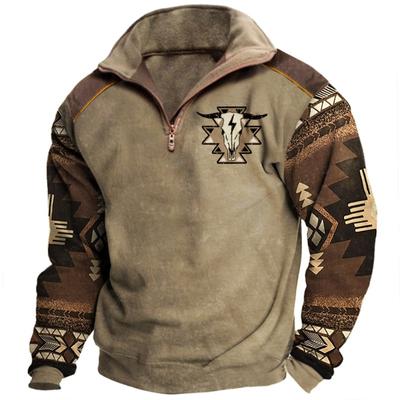 Sudaderas de solapa para hombre de talla grande de venta caliente, sudaderas casuales para exteriores