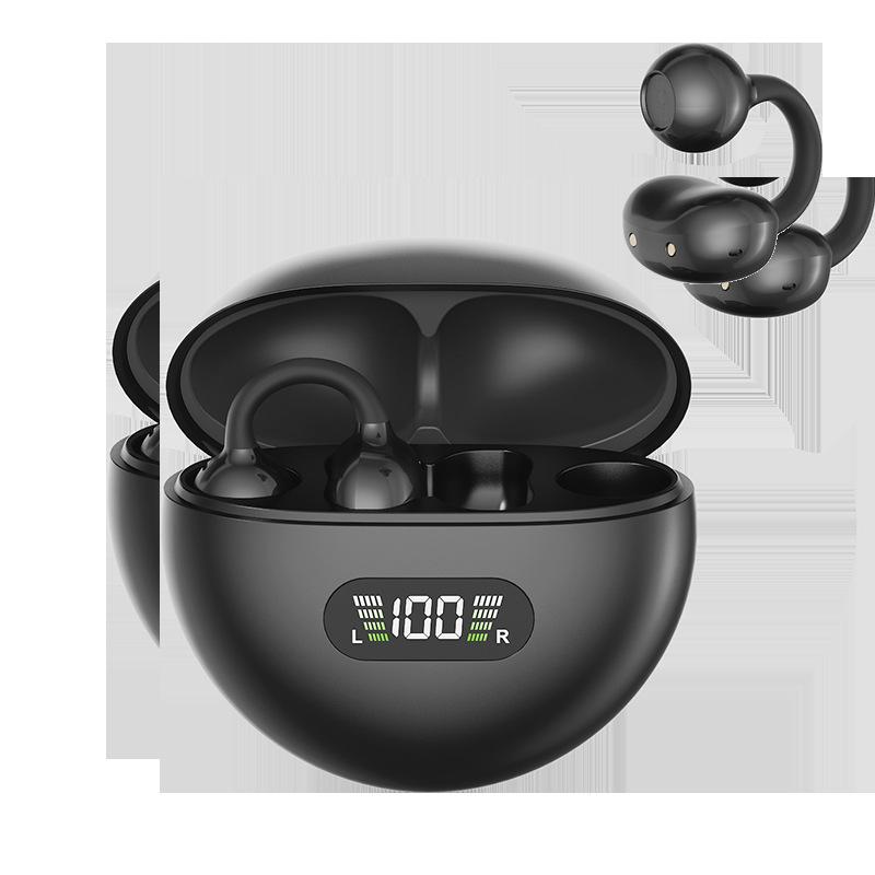 Q71 Premium Bluetooth Ear Clip Earphones: Noise-Cancelling, Wireless, Ultra-Long Battery Life