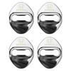 4PCS Car Door Lock Cover Stainless Steel Protection Accessories for Honda CR-V STEPWGN Civic Accord City Envix ODYSSEY VEZEL Fit