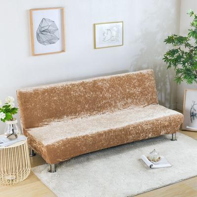 Stretch Thickened Sofa Mattress Cover All-Inclusive Folding Sofa Bed Cover Mattress Cover Velvet Armless Sofa Bedspread