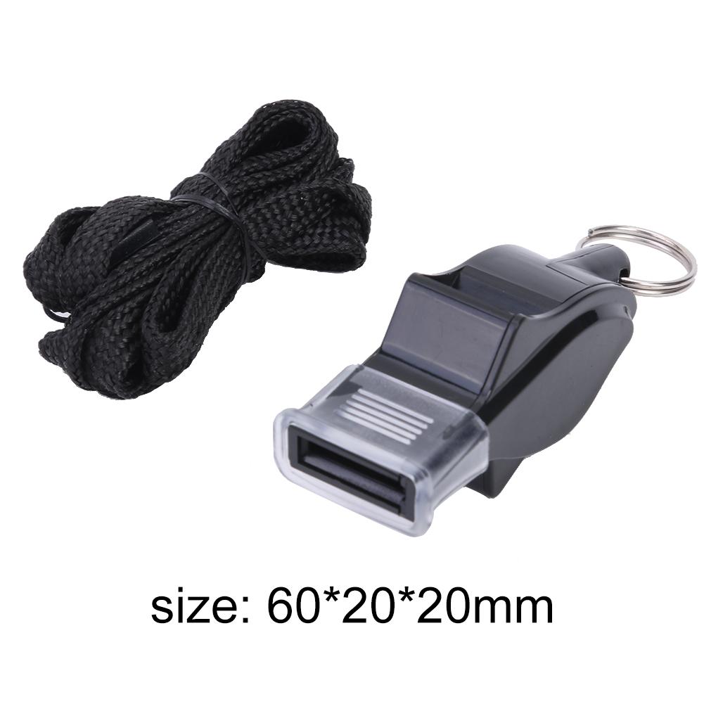 1/2Pcs Plastic Whistle Professional Soccer Basketball Referee Whistle Big Sound Whistle Outdoor Survival Tools High Quality