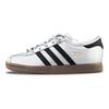 adidas Originals Stadt Slip Resistant Abrasion Resistant Low Top Skateboard Shoes Unisex Black Silver JR9563(Team840-)