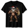 Bigfoot Santa Christmas Holiday Unisexs TShirt Unisexs Tee Unisex Tee Festive Fun