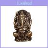 Buddhist Lord Ganesha Statue Elephant God Sculptur Desktop Ornaments Decorative