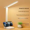 Rechargeable Dimmable LED Desk Lamp for Students: Eye Protection, Night Light, Bedside Reading, Desktop Use