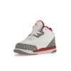 Pantofi sport Air Jordan 3 Retro TD Cardinal Red pentru copii alb-curry deschis-gri ciment 832033-126