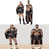Medieval Roman Spartan Warrior Cosplay Costume With Polyester Fabric For Stage Performances