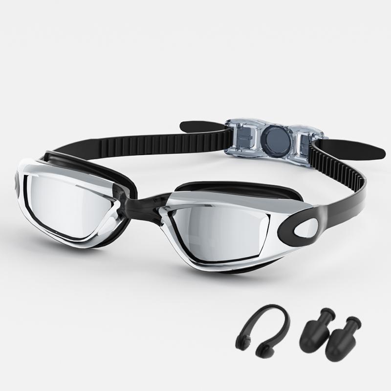 Adult Swimming Goggles: Waterproof, Anti-Fog, Hd, Electroplated, Unisex, Uv Protection